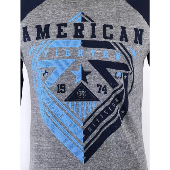 AMERICAN FIGHTER Men's T-Shirt EASTERN RAGLAN Athl - Picture 8 of 10